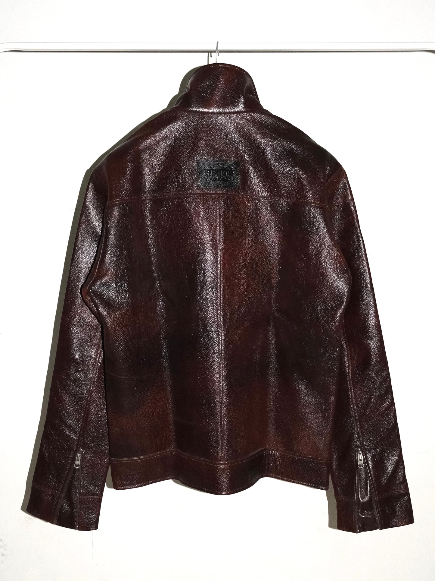 Handmade Leather Jacket - Brown