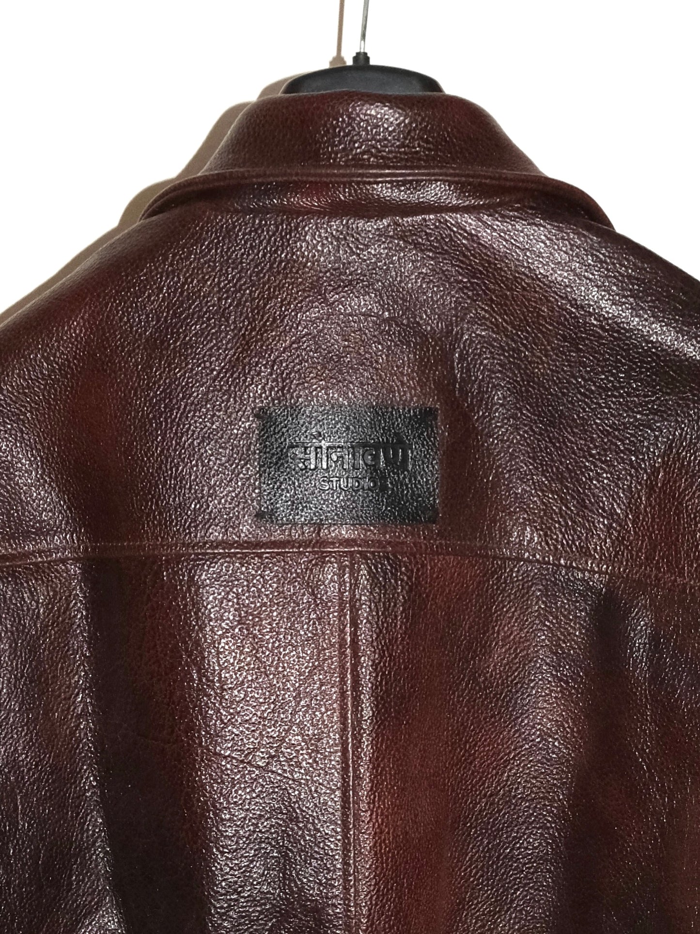 Handmade Leather Jacket - Brown