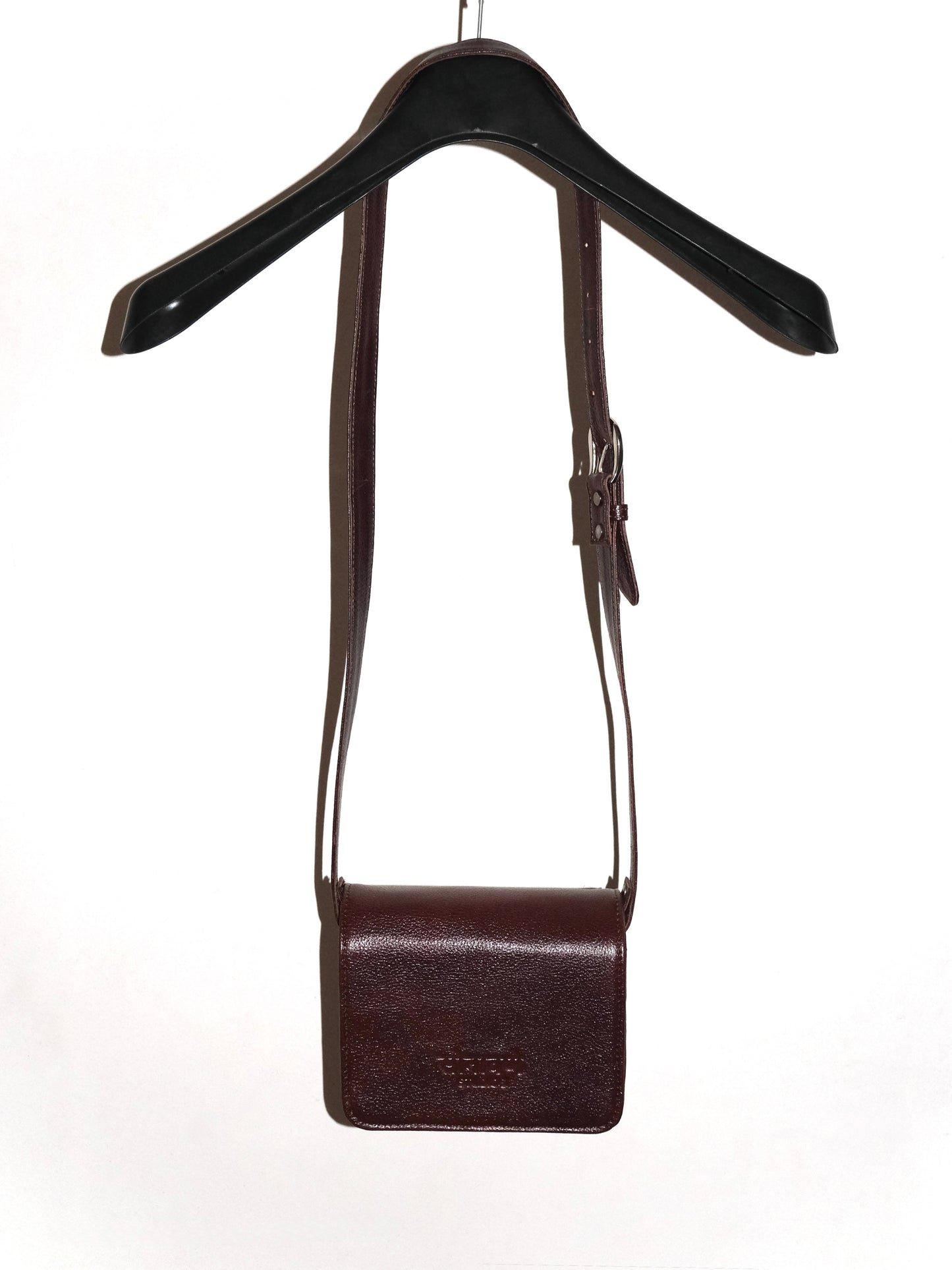 Handmade Leather Crossbody Bag- Brown