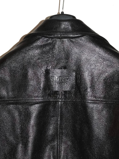 Handmade Leather Jacket - Black