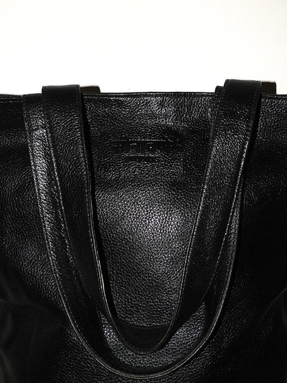 Handmade Leather Tote - Black