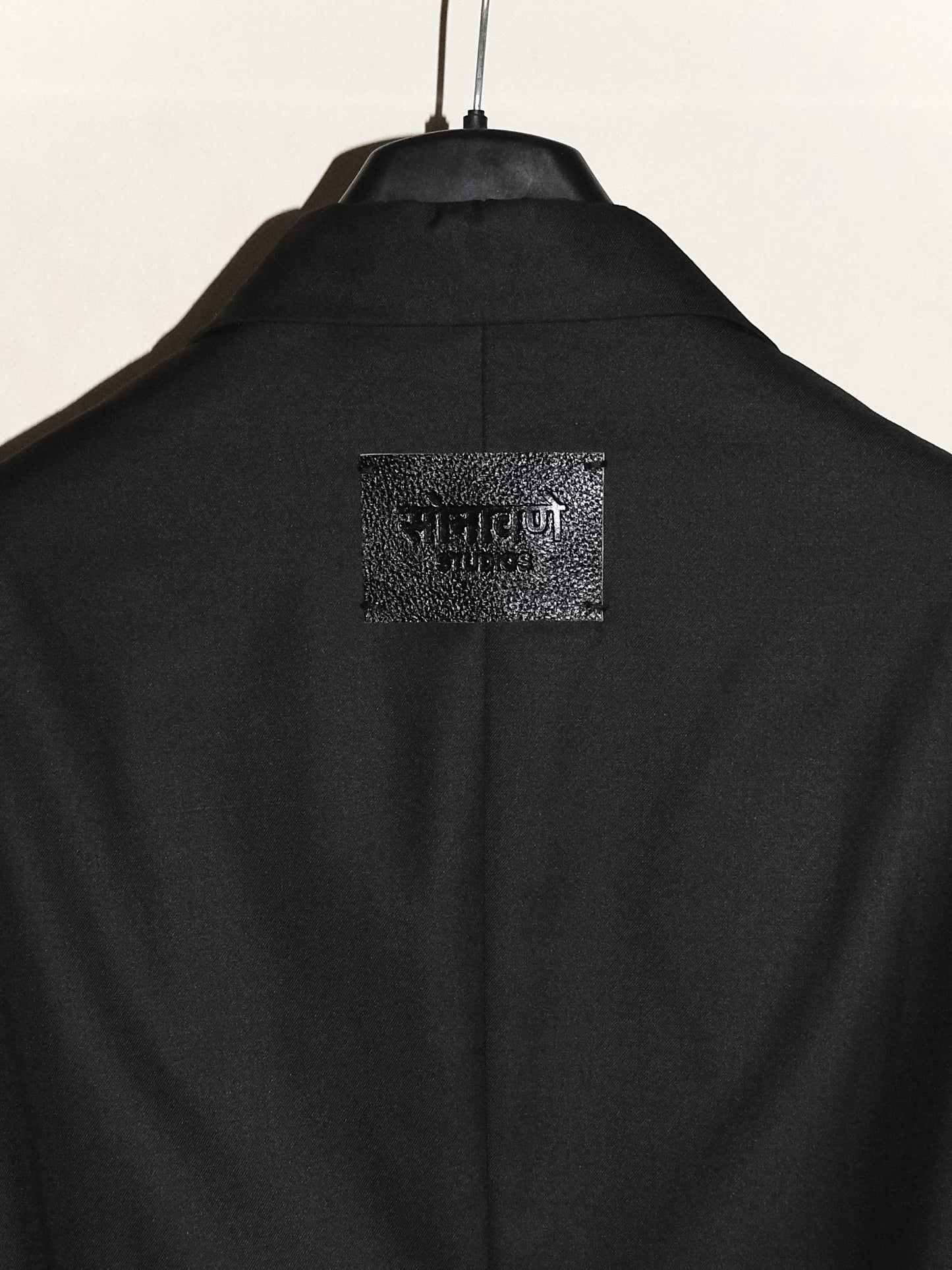 Tailored Wool blend Blazer - Black